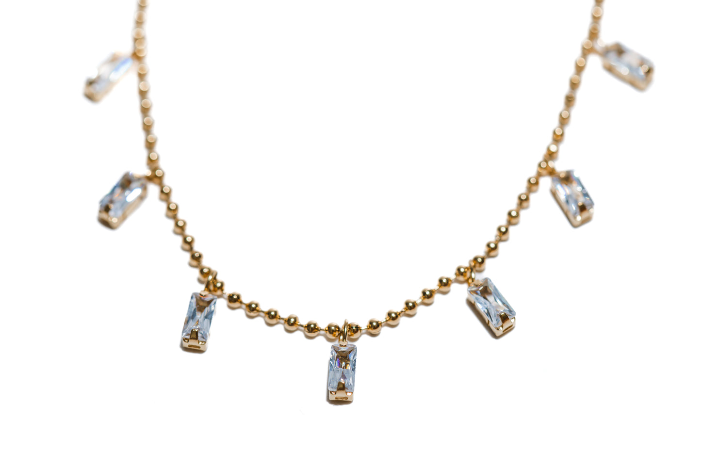 CASCADE GOLD CHAIN NECKLACE