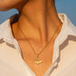 CELIA GOLD NECKLACE