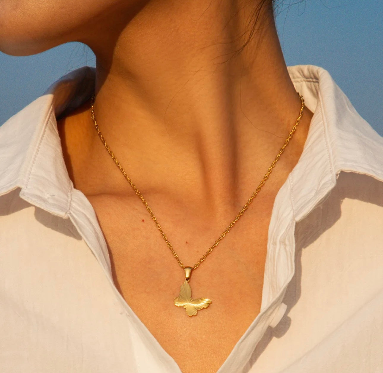 CELIA GOLD NECKLACE