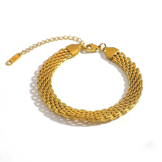 INARA GOLD CHAIN BRACELET