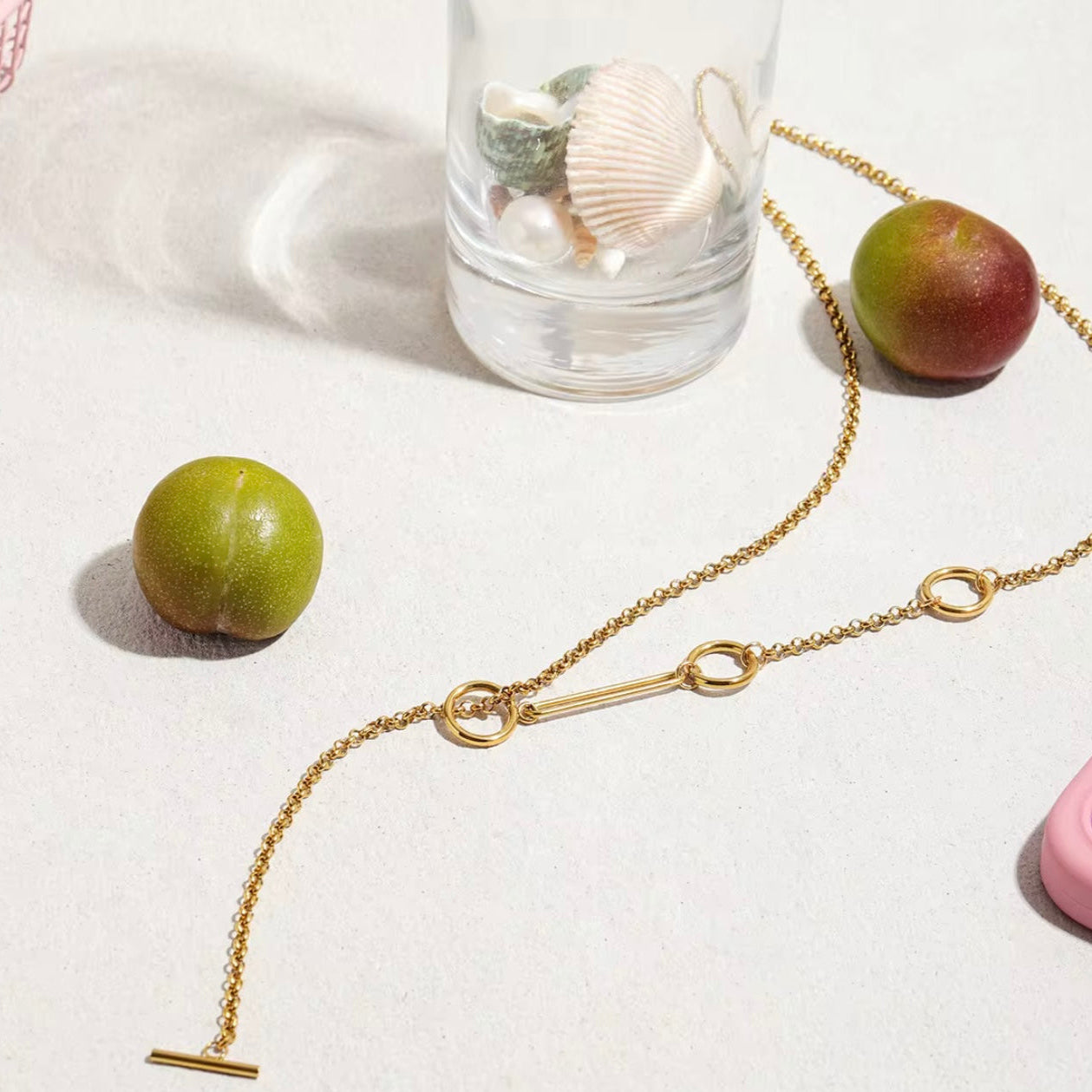 LOOP LARIAT NECKLACE