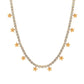 STARS DIAMOND TENNIS NECKLACE