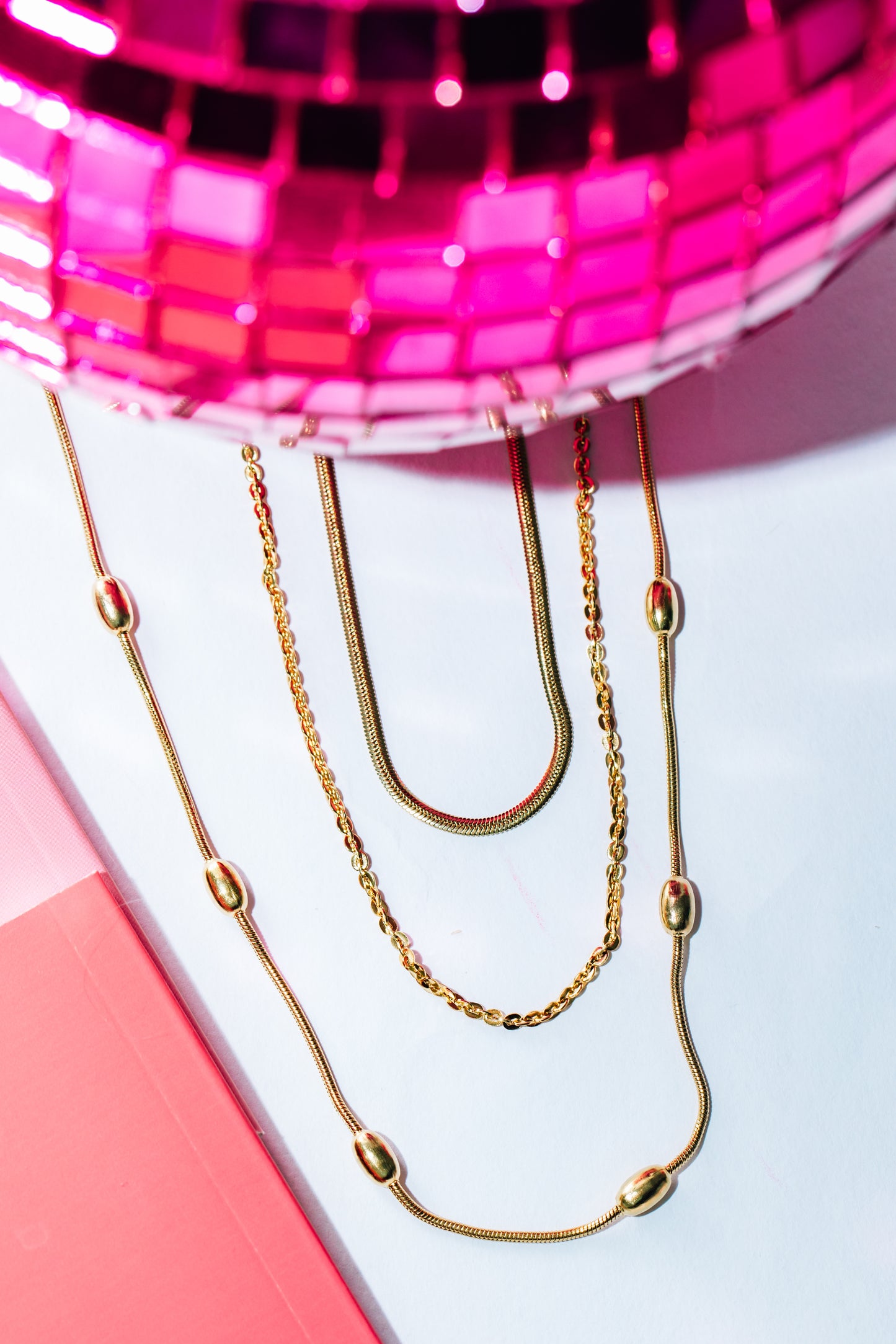 RAPHAELA LAYERED GOLD NECKLACE