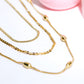 RAPHAELA LAYERED GOLD NECKLACE