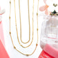 RAPHAELA LAYERED GOLD NECKLACE