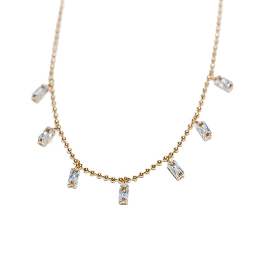 CASCADE GOLD CHAIN NECKLACE