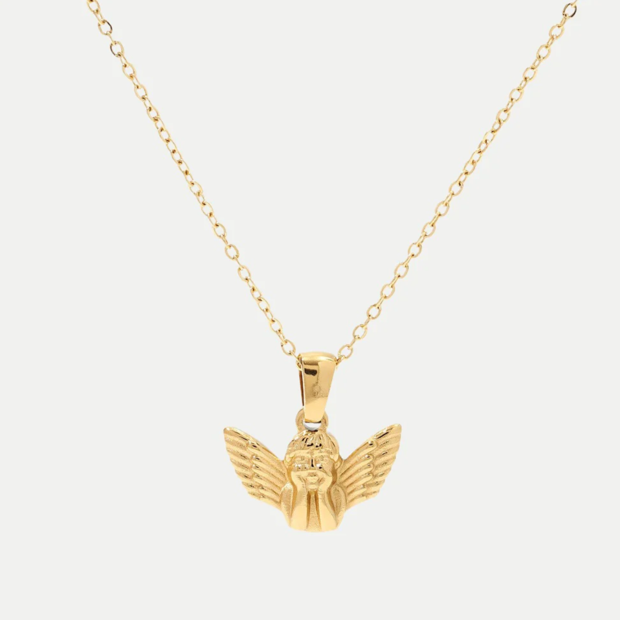 JOSFIEL ANGEL  GOLD  NECKLACE