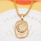CRESCENT MOON  NECLACE