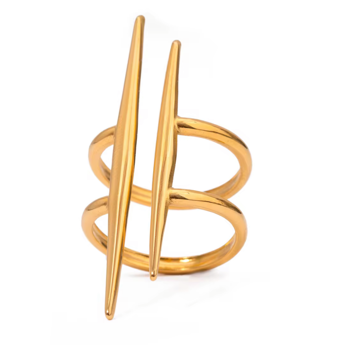 SERAPHINA BAR GOLD RING