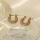 KELLY DIAMOND HOOPS