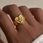 HEART ANGEL RING