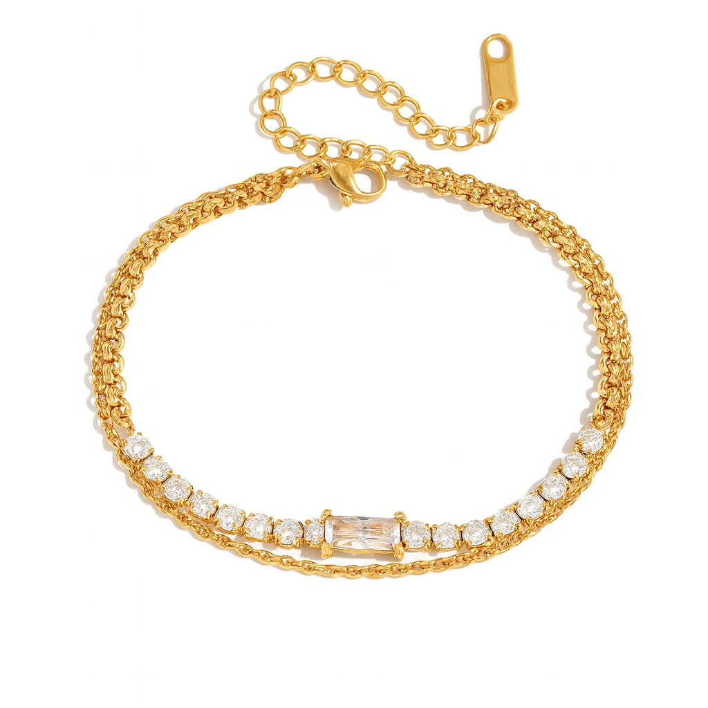 FLORABELLE DOUBLE BRACELE