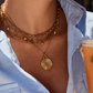 GOLDEN RIPPLE NECKLACE