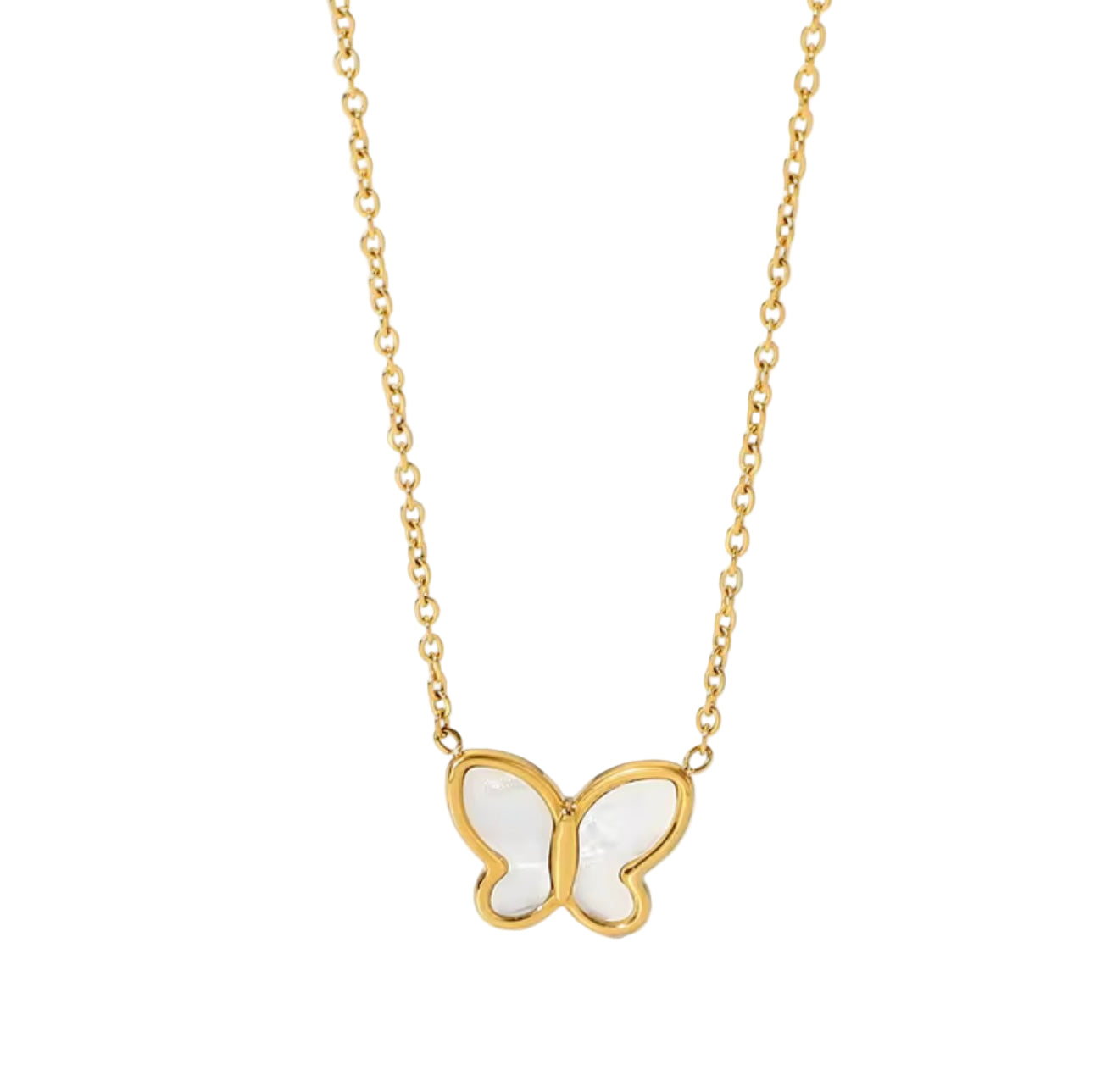 GOLDEN BUTTERFLY NECKLACE