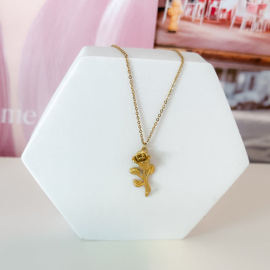 ROSA GOLD NECKLACE