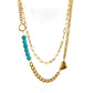 ZAFINA TURQUOISE NECKLACE