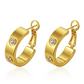 CRYSTAL LUXE HOOPS