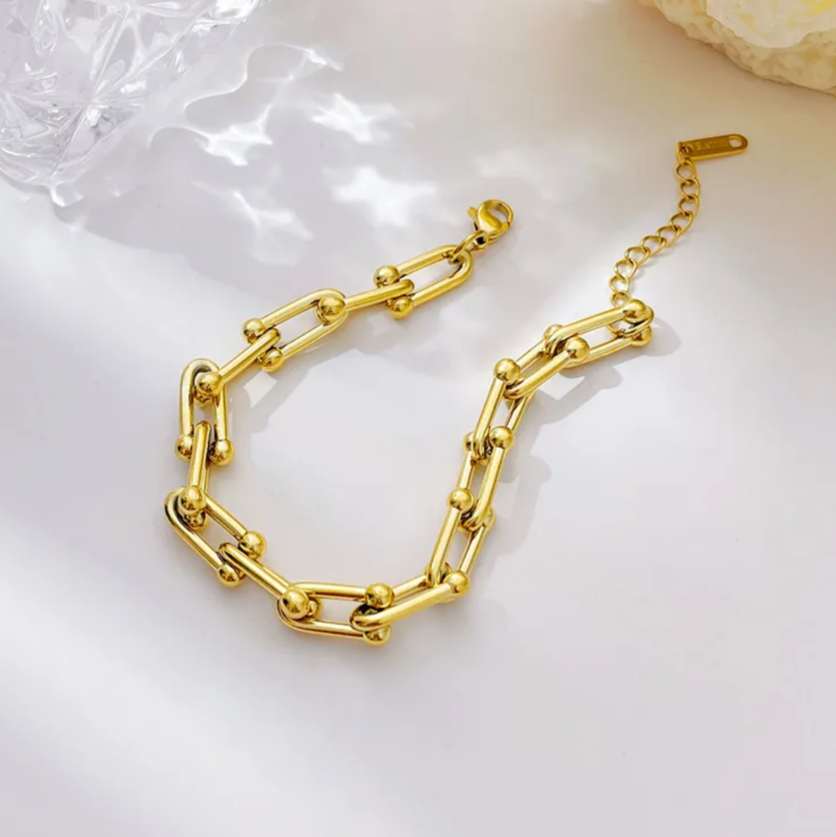 MELISSA GOLD CHAIN BRACELET