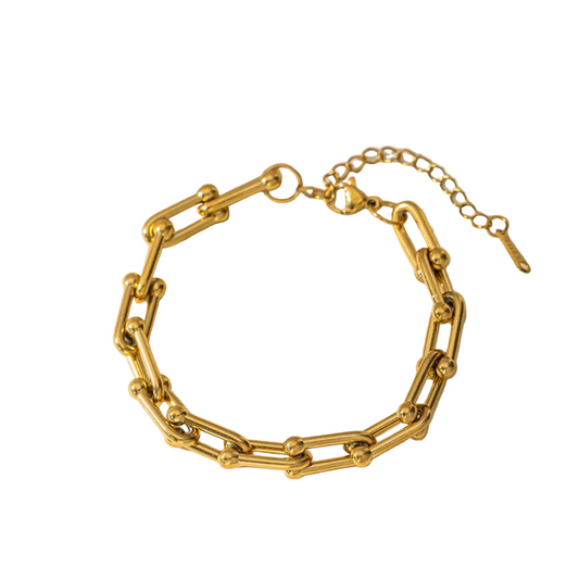 MELISSA GOLD CHAIN BRACELET