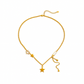 ZERAPHINE DIAMOND PEARL GOLD NECKLACE
