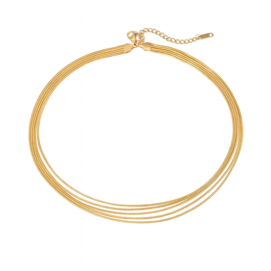 ZAFINA GOLD NECKLACE