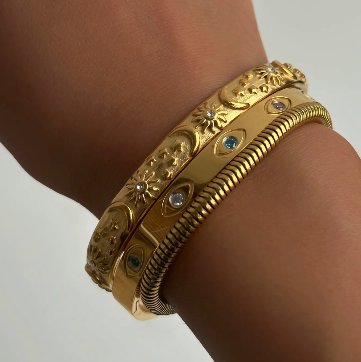 LUCE GOLD BANGLE