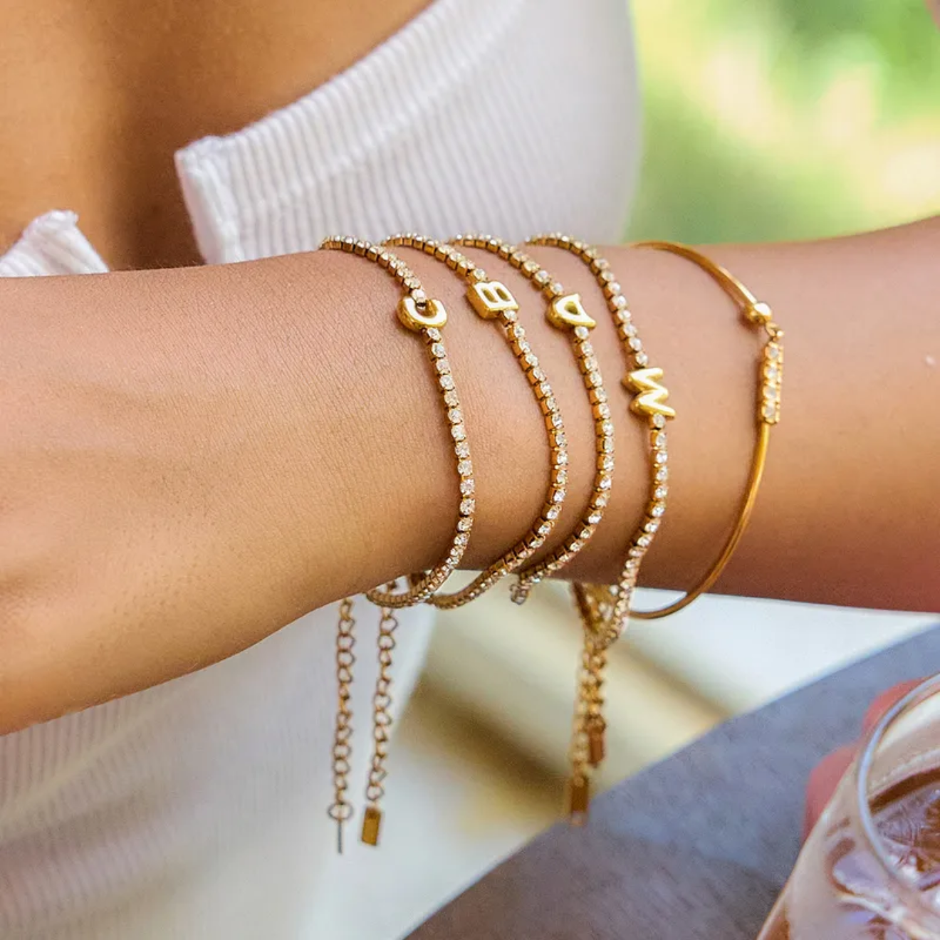 LULU LETTERS BRACELET