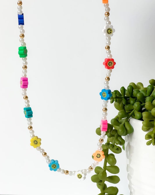HAPPY FLOWERS NECKLACE